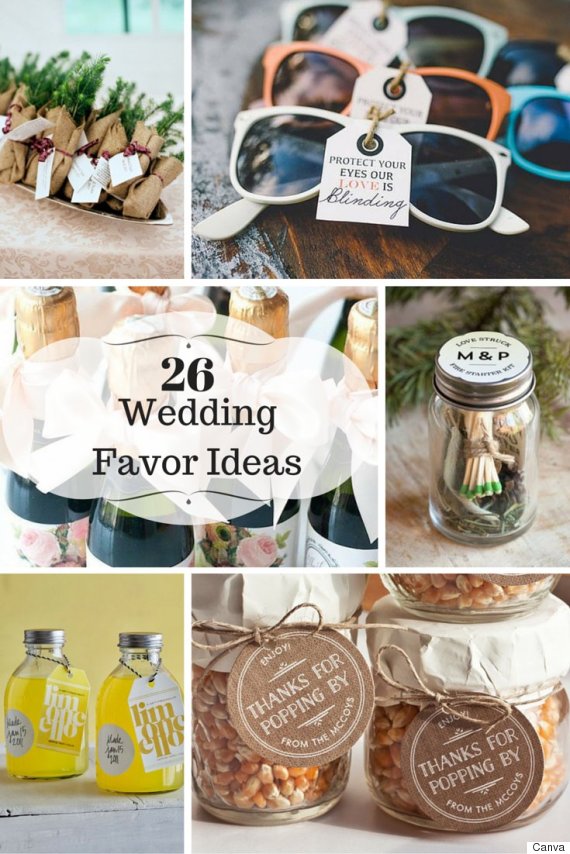 26 Wedding Favour Ideas Your Guests Will Love Huffpost Canada