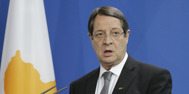 (GERMANY OUT) Berlin, Bundeskanzleramt, Empfang des Präsidenten der Republik Zypern, Nikos Anastasiadis durch Bundeskanzlerin Angela Merkel, Foto: Nikos Anastasiadis (Photo by Popow/ullstein bild via Getty Images)