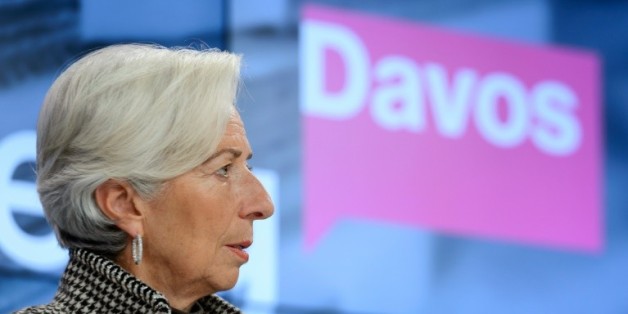 Christine Lagarde le 21 janvier 2016 à Davos