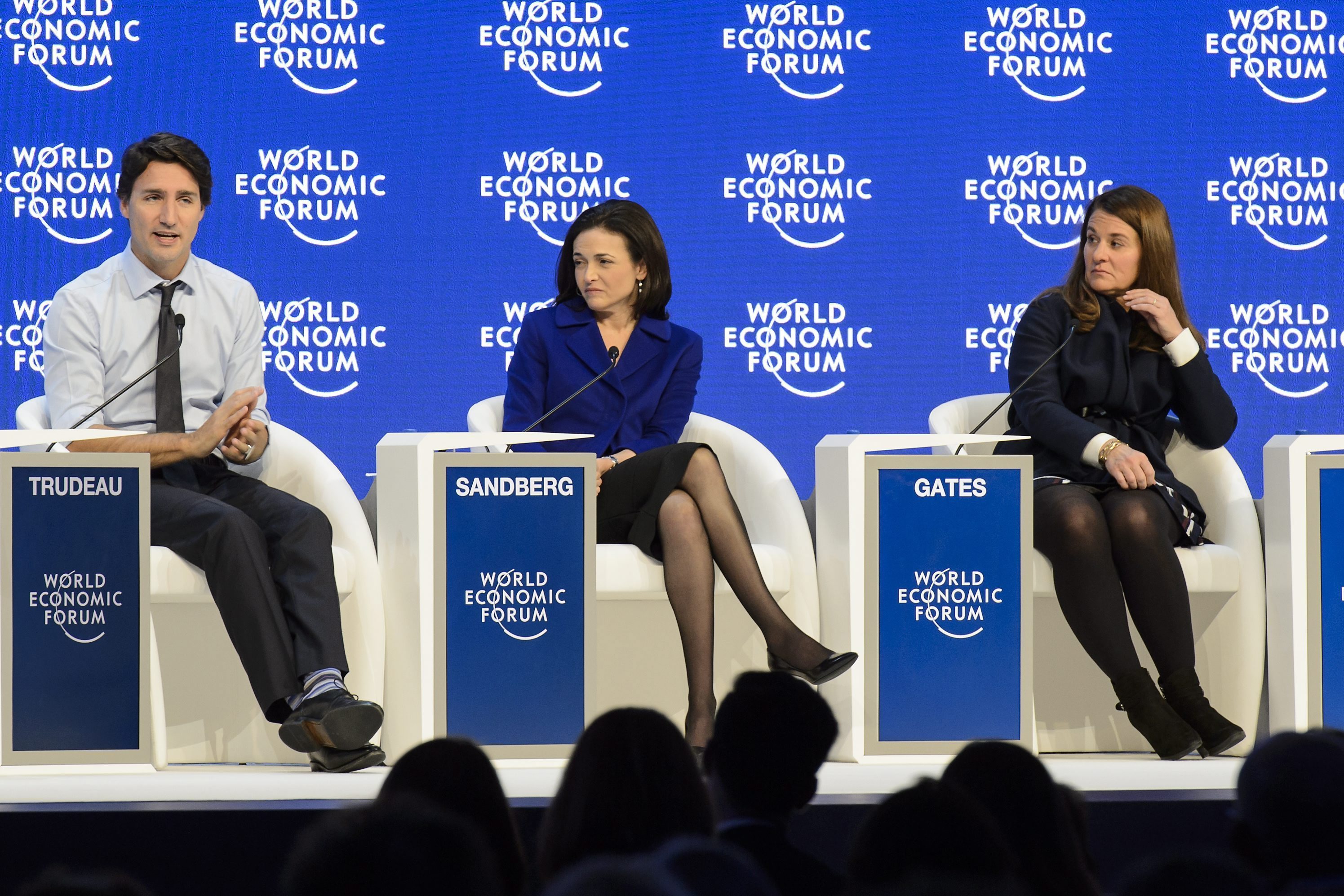 trudeau davos