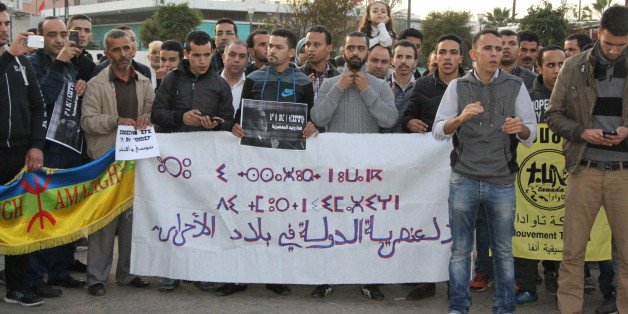 A Casablanca, la communauté amazighe manifeste contre Benkirane