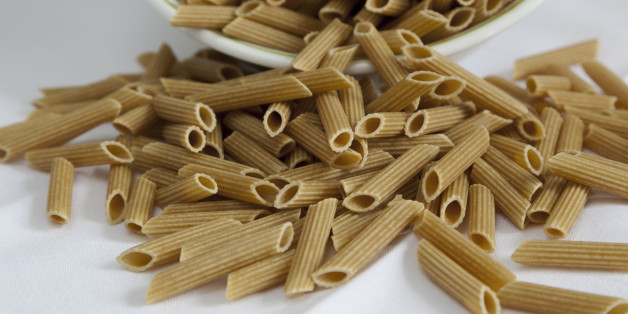 Healthy gluten-free pasta made from chickpeas.