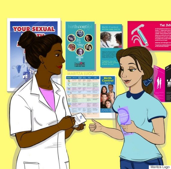 Disney Princesses Visit Sexual Health Clinics To Remind