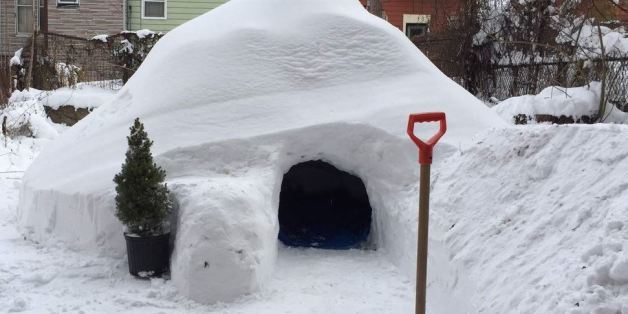 Après "Snowzilla", un igloo proposé sur Airbnb à Brooklyn