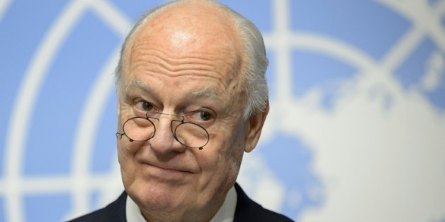 L'émissaire de l'ONU pour la Syrie Staffan de Mistura à Genève, le 25 janvier 2016