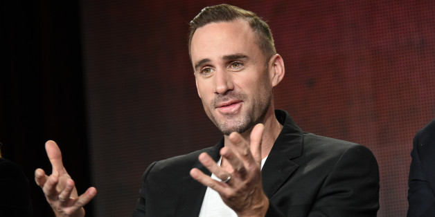 Joseph Fiennes speaks on stage during the "Shakespeare Uncovered" panel at the PBS 2015 Winter TCA on Tuesday, Jan. 20, 2015, in Pasadena, Calif. (Photo by Richard Shotwell/Invision/AP)