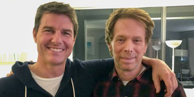 "Top Gun"-Co-Produzent Jerry Bruckheimer und Tom Cruise haben sich auf ein Pläuschchen getroffen
