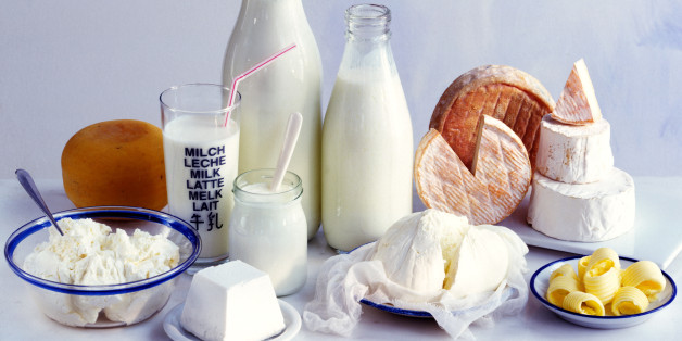 Various dairy products