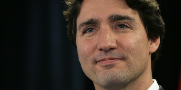 Canadian Prime Minister Justin Trudeau speaks during a press conference following a speech on diversity, at Canada House in London, Wednesday Nov. 25, 2015. (AP Photo/Tim Ireland)