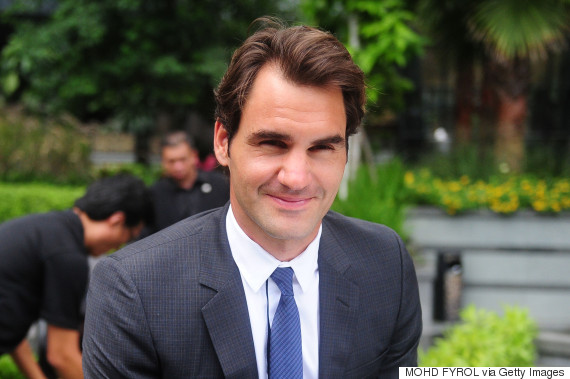 roger federer suit