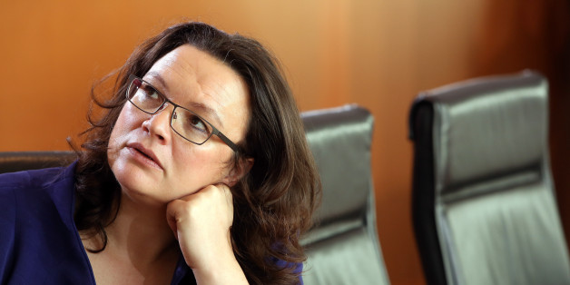Arbeits- und Sozialministerin Andrea Nahles