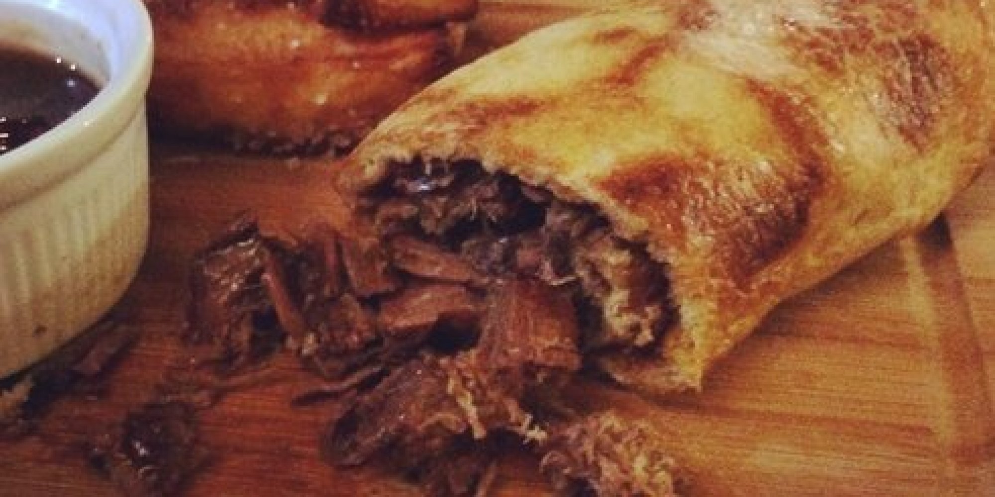 British Burrito Yorkshire Pudding Filled With SlowCooked Beef Is The