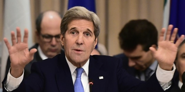 Le secrétaire d'Etat américain John Kerry, à Rome, le 2 février 2016