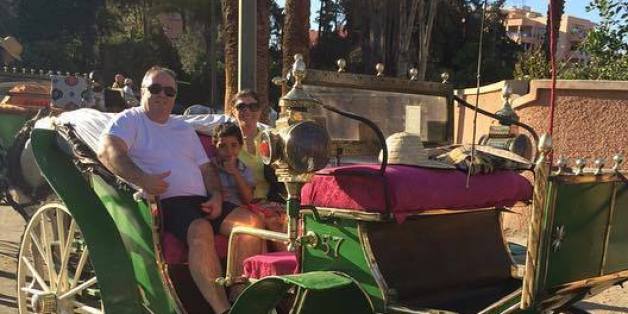 Les premières photos de Ronaldo et sa famille à Marrakech