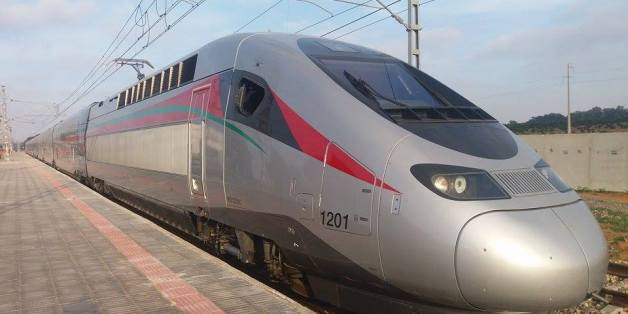 Les premières images du TGV marocain