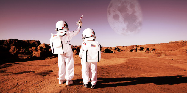 Don't settle for the surface of Mars. Use your imagination to conquer the universe.