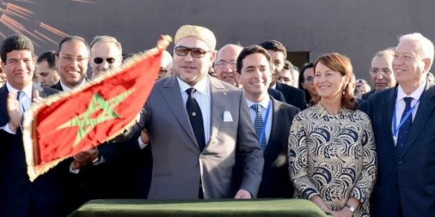Inauguration de la centrale solaire Noor I par le roi Mohammed VI, le 4 février à Ouarzazate
