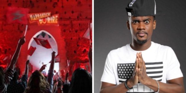 Black M en concert pour le Marrakech du rire 2016