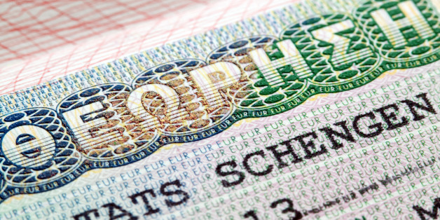 Schengen visa in Passport issued by Greek Embassy