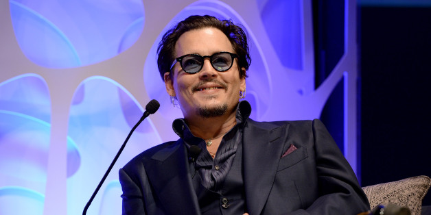 SANTA BARBARA, CA - FEBRUARY 04: Actor Johnny Depp appears onstage at The Santa Barbara International Film Festival on February 4, 2016 in Santa Barbara, California. (Photo by Michael Kovac/Getty Images for Dom Perignon)