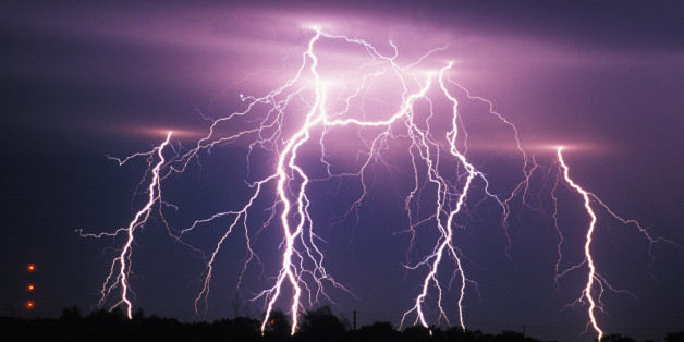 Lightning , Tornado Alley , USA