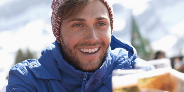Alkohol auf der Piste - das wärmt nur subjektiv.