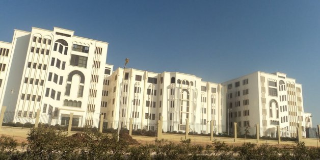Une vue de l'université Belgaïd II à Oran