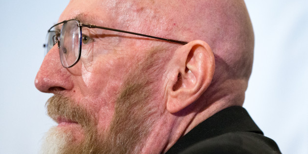 Laser Interferometer Gravitational-Wave Observatory (LIGO) Co-Founder Kip Thorne appears at a news conference at the National Press Club in Washington, Thursday, Feb. 11, 2016, to announce that scientists they have finally detected gravitational waves, the ripples in the fabric of space-time that Einstein predicted a century ago. The announcement has electrified the world of astronomy, and some have likened the breakthrough to the moment Galileo took up a telescope to look at the planets. (AP Ph
