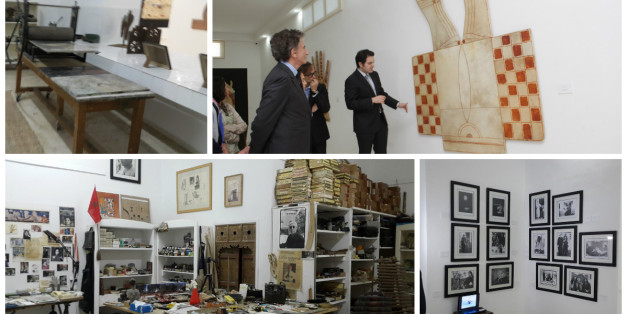 Quand l'atelier de Farid Belkahia se transforme en "mathaf" (DIAPORAMA)