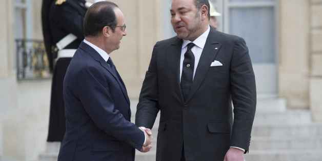 Mohammed VI reçu par François Hollande le 17 février