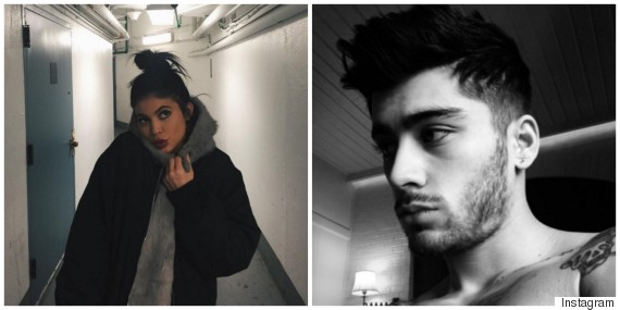 Kylie Jenner And Zayn Malik Dye Hair Pink To Celebrate Valentines Day 