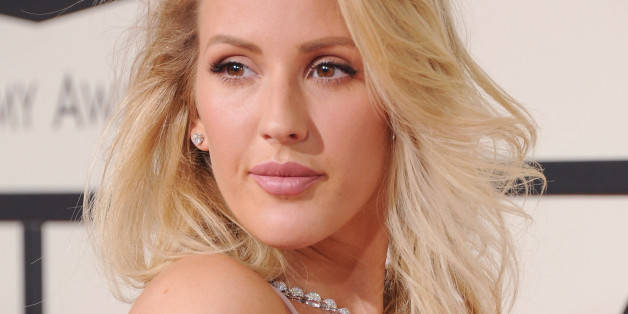 LOS ANGELES, CA - FEBRUARY 15: Singer Ellie Goulding arrives at The 58th GRAMMY Awards at Staples Center on February 15, 2016 in Los Angeles, California. (Photo by Jon Kopaloff/FilmMagic)