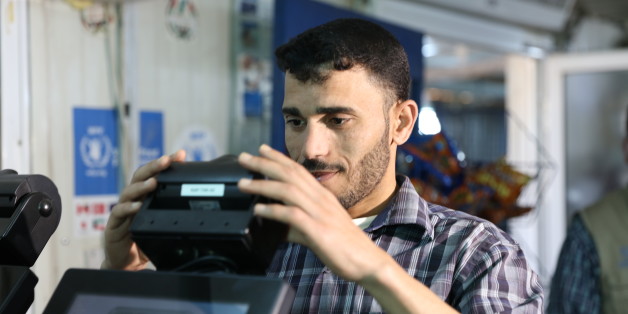 Des outils de reconnaissance d'iris ont été mis en place dans un camp de réfugiés syriens en Jordanie.