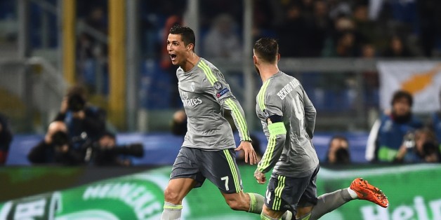 Le but incroyable de Cristiano Ronaldo lors de la victoire du Real Madrid face à l'AS Rome
