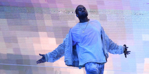 SATURDAY NIGHT LIVE -- 'Melissa McCarthy' Episode 1696 -- Pictured: Musical guest Kanye West performs on February 13, 2016 -- (Photo by: Dana Edelson/NBC/NBCU Photo Bank via Getty Images)