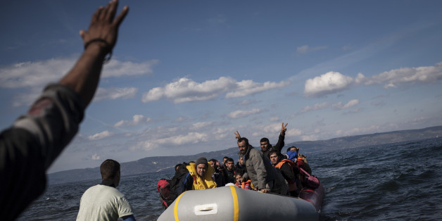 Auf einer kleinen griechischen Insel sind mehr Flüchtlinge angekommen, als es Einwohner gibt