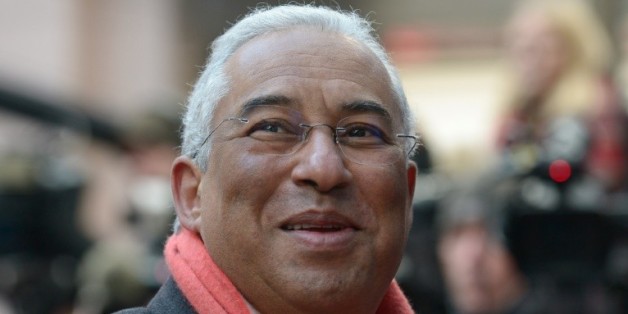 Le Premier ministre portugais Antonio Costa arrive à Bruxelles pour une rencontre de l'UE, le 19 février 2016