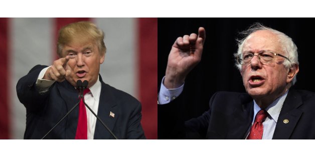 Donald Trump face à Bernie Sanders : le Joker contre Robin des Bois