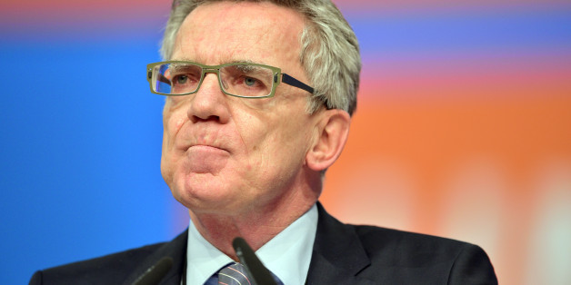 Innenminister Thomas de Maizière