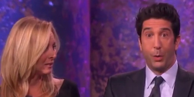 Lisa Kudrow und David Schwimmer bei der "Friends"-Reunion auf NBC