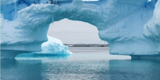 Un iceberg en Antartic, le 2 janvier 2010