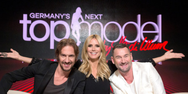 Die "GNTM"-Jury stellte auch diese Woche die Models auf die Probe: Thomas Hayo, Heidi Klum, Michael Michalsky (v.l.)