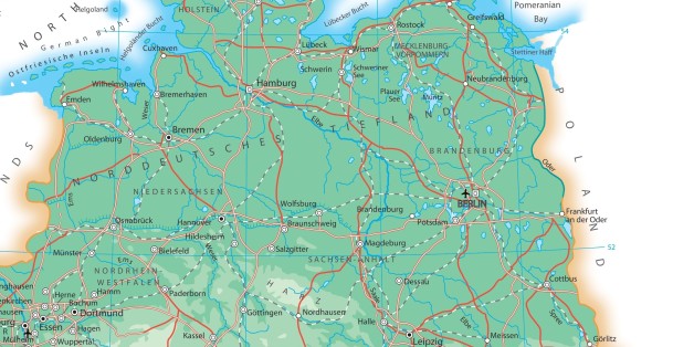 Map of Germany