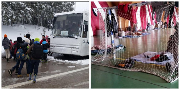 Ifrane: L'Université Al Akhawayn héberge près de 350 personnes bloquées par la neige