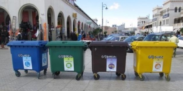 Oujda s'essaie au tri des déchets