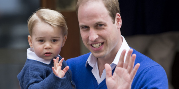 Prinz William mit Sohn George