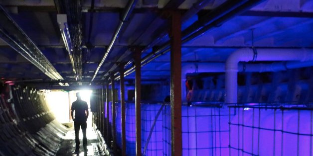 33 Meter unter London wächst Salat ganz ohne Tageslicht