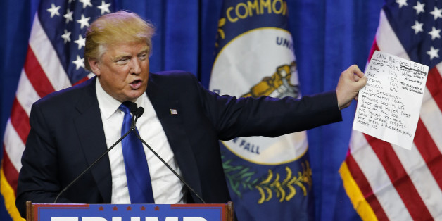 Donad Trump bei einer Wahlkampfveranstaltung