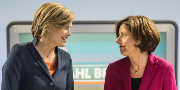 Malu Dreyer und Julia Klöckner nach dem TV-Duell