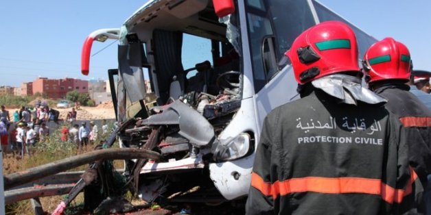 En juillet 2015, un accident entre un autocar et un pick-up avait fait quarante blessés sur l'autoroute Mohammedia-Casablanca (photo d'archive)